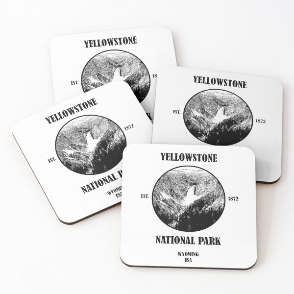 Item preview, Yellowstone National Park Wyoming USA designed and sold by GeogDesigns.