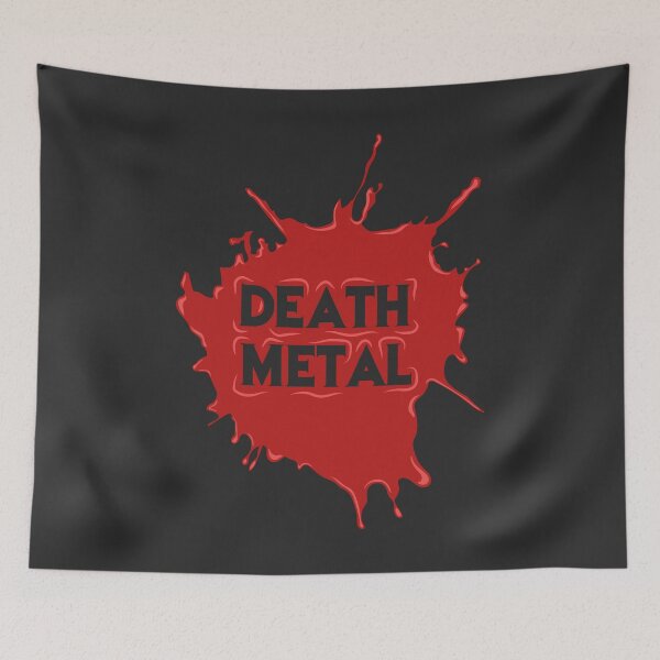 Item preview, Blood stain death metal designed and sold by Gezwompl.