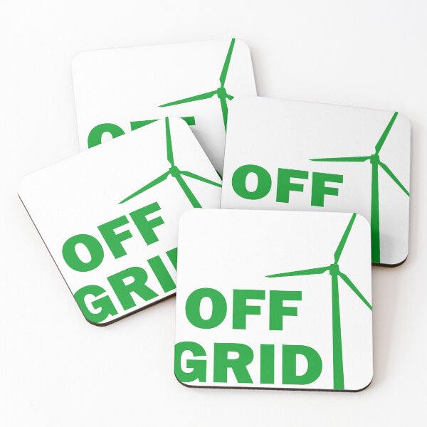 Item preview, Off Grid in Green designed and sold by Wizz Bang.