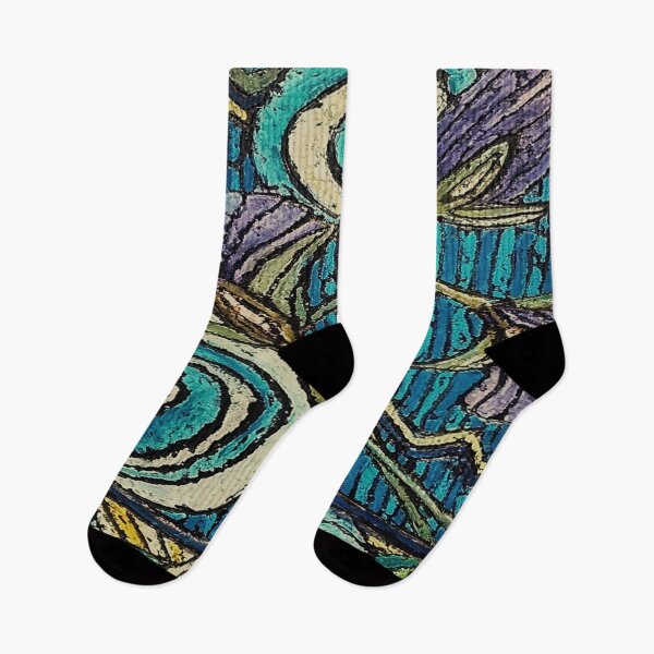 Item preview, Blue Swirls by Merideth Young designed and sold by Merideth Young.