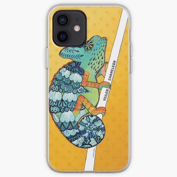 Veiled Chameleon II iPhone Soft Case