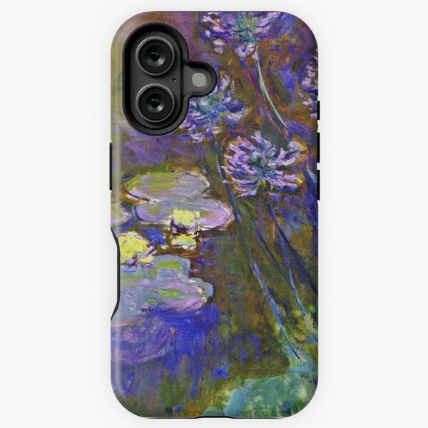 Vista previa del artículo con la obra «Claude Monet - Nenúfares y Agapanthus 1917», diseñado y vendido por artcenter.