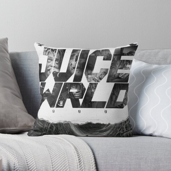 Juice WRLD in Dublin Throw Pillow