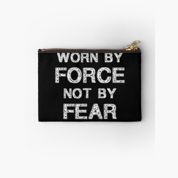 Item preview, Worn By Force Not by Fear Funny Gift Idea designed and sold by Farid94.
