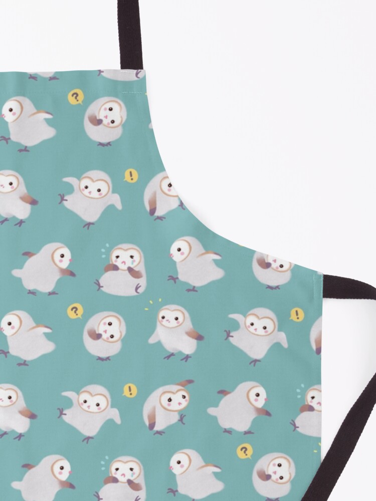Alternate view of Baby barn owls Apron