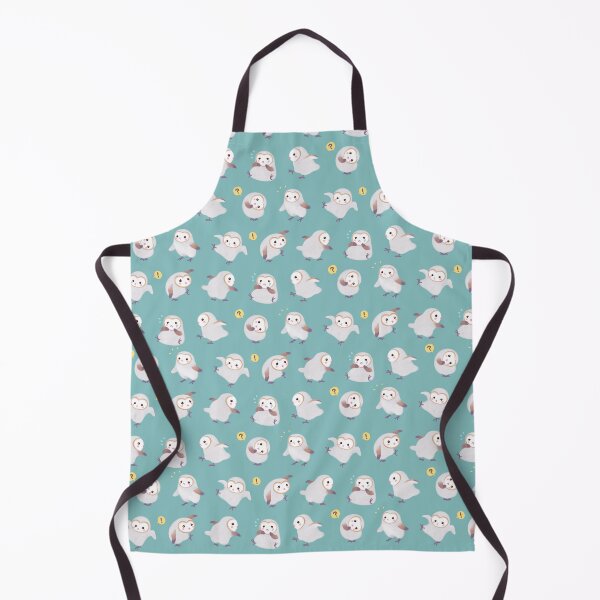 Baby barn owls Apron
