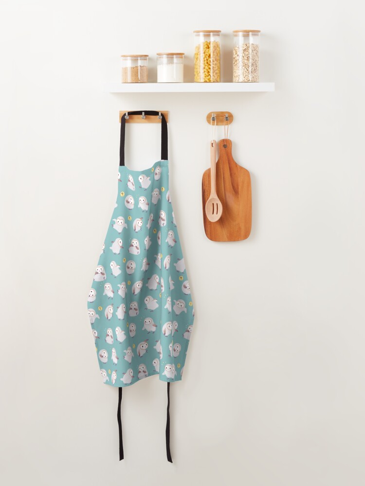 Alternate view of Baby barn owls Apron