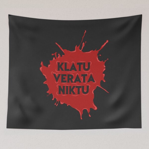 Item preview, Klatu Verata Niktu designed and sold by Gezwompl.
