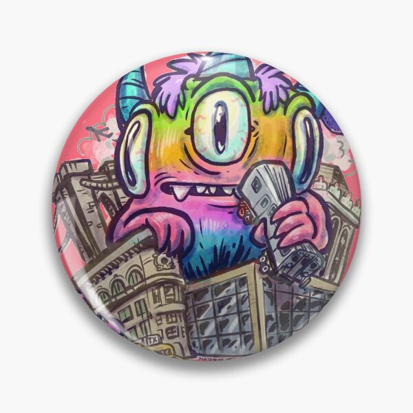 Item preview, Rainbow City Kaiju Monster designed and sold by Nate Bear.