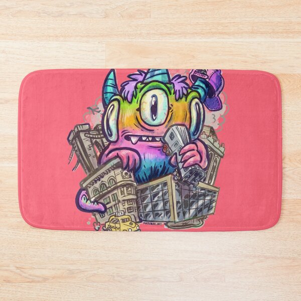 Item preview, Rainbow City Kaiju Monster designed and sold by Nate Bear.