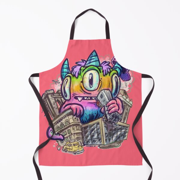 Item preview, Rainbow City Kaiju Monster designed and sold by Nate Bear.