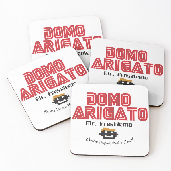 Item preview, Domo Arigato Mr Presidento designed and sold by Nerdfudesigns.