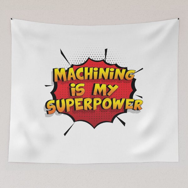 Item preview, Machining is my Superpower Funny Design Machining Gift designed and sold by Custom365.