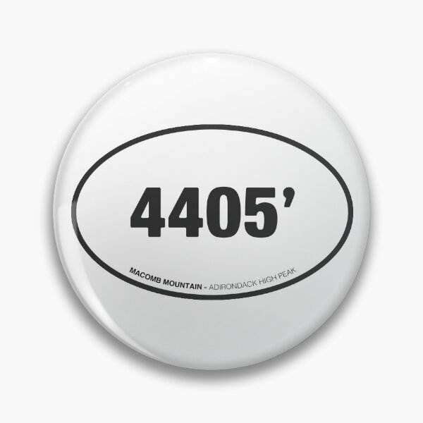 Item preview, Macomb Mountain ADK Peak Elevation 4405 designed and sold by mountainandmoor.
