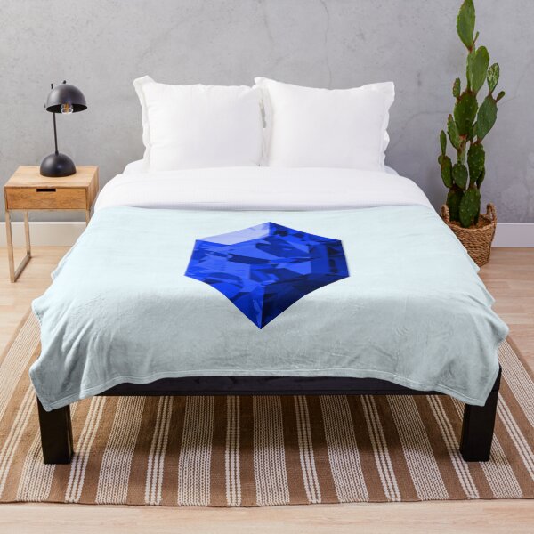 Artikelvorschau, Zerbrochener Kristall der blauen Rupie entworfen und verkauft von gemdesignco.