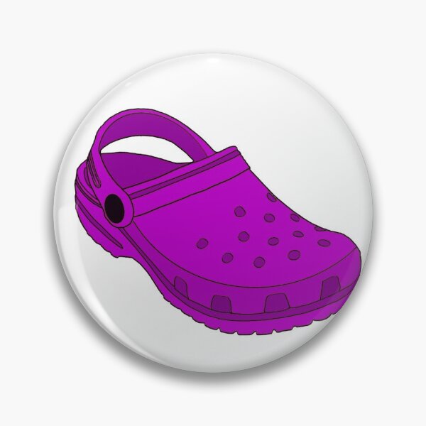 Item preview, Dark Pink Croc Shoes 1 designed and sold by DigitalartbyD.