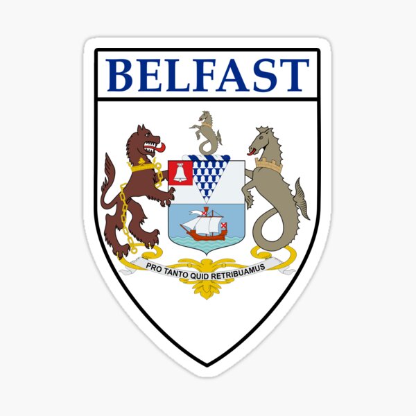 Artikel-Vorschau von Geschenke, Aufkleber und Produkte mit der Flagge von Belfast (GF), designt und verkauft von mpodger.
