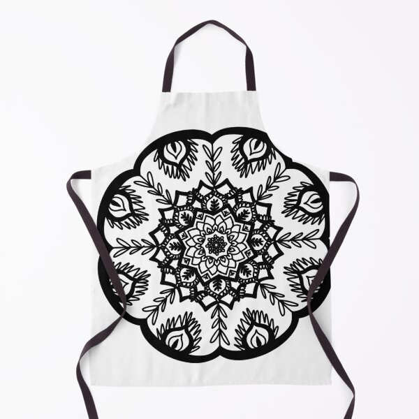 Item preview, Black and White Mandala designed and sold by ns1765.