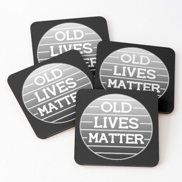 Item preview, Old Lives Matter in Grey Design designed and sold by BleuSky.
