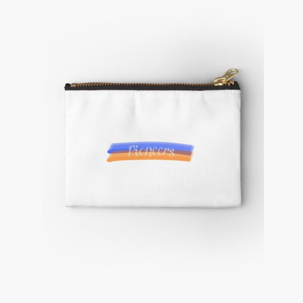 Item preview, Pioneers orange & blue watercolor white cursive  designed and sold by Allie Rockhill.