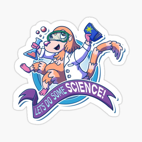 Let's do some science! Sticker