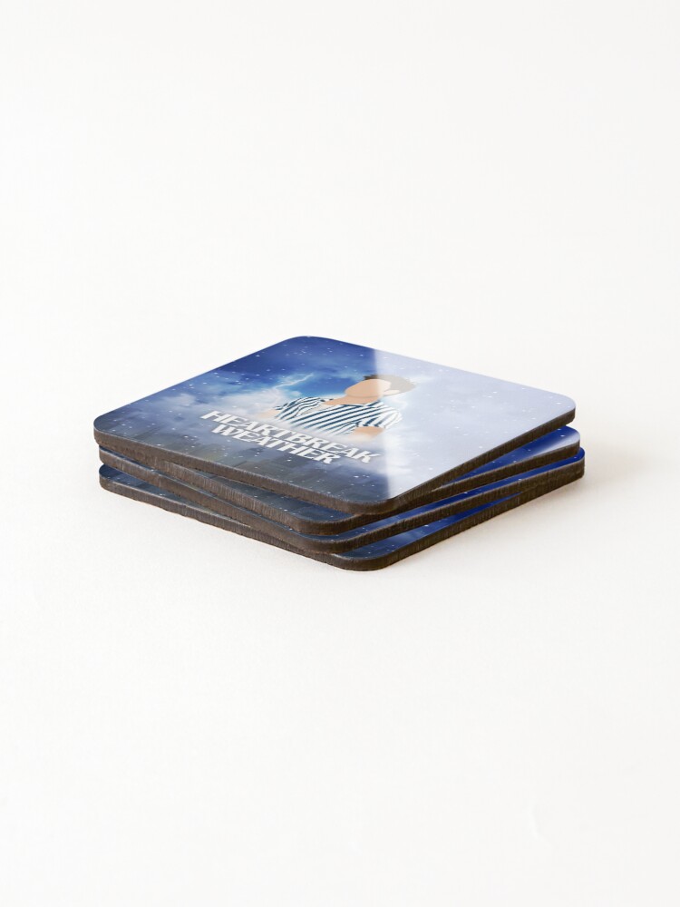 Thumbnail 4 of 5, Coasters (Set of 4), Heartbreak Weather designed and sold by RafaTakami.
