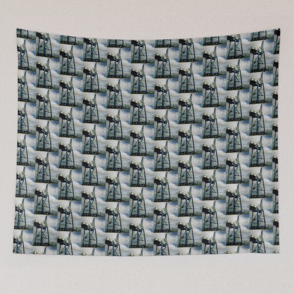 Item preview, big blue tower thingy designed and sold by CarolLeesArt.