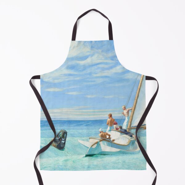 Item preview, Ground Swell Oil Painting by Edward Hopper designed and sold by podartist.