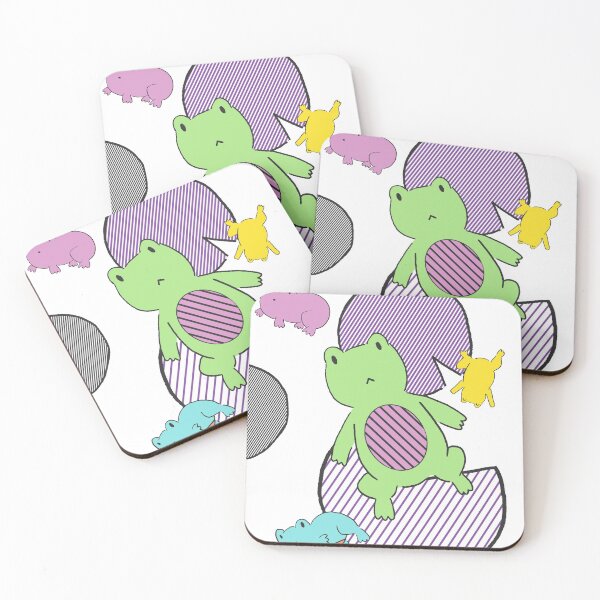 Item preview, frogs with lilypads designed and sold by Emmeline Close.