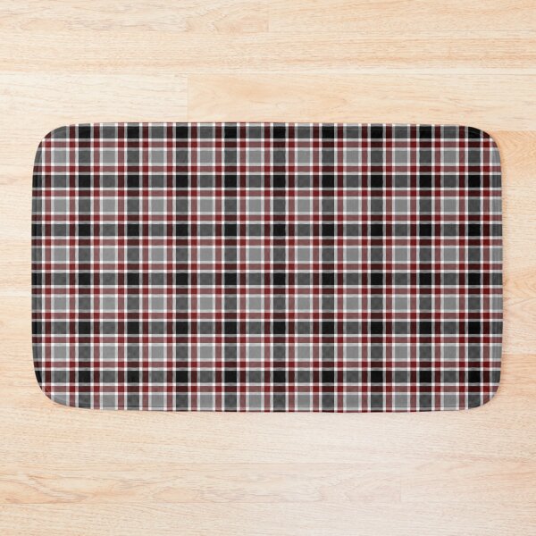 Item preview, Red, Black & Grey Tartan Plaid Twill Pattern designed and sold by 89BLACK.