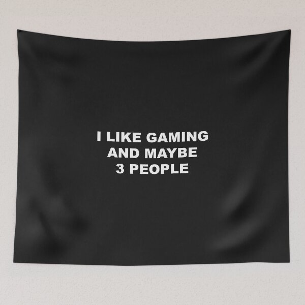 Item preview, I Like Gaming and Maybe 3 People,Gift ideas designed and sold by Souna's  Store.