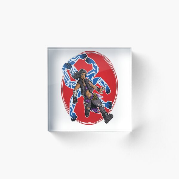 Amara The Siren Borderlands 3 The Tiger of Partali Acrylic Block
