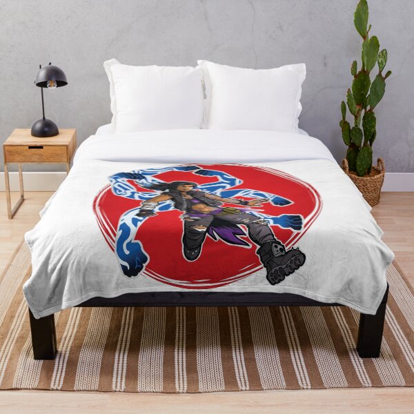 Amara The Siren Borderlands 3 The Tiger of Partali Throw Blanket
