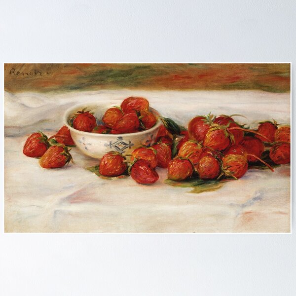 Item preview, Auguste Renoir - Strawberries designed and sold by artcenter.