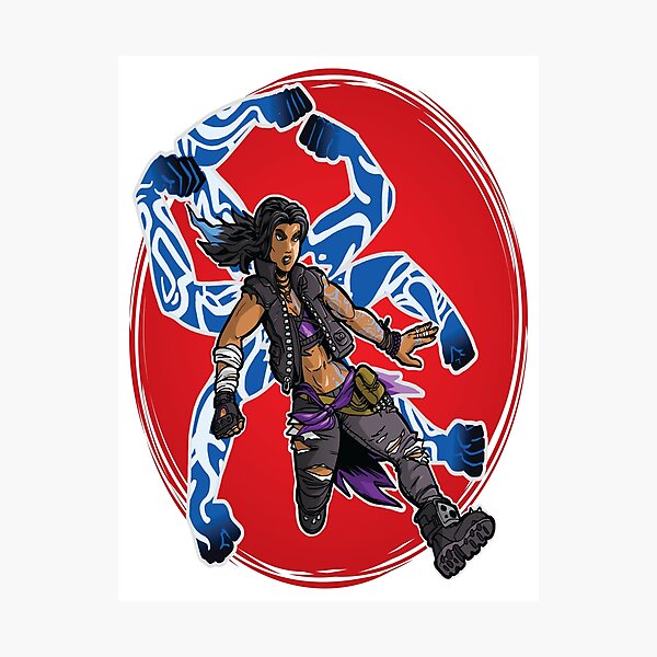 Amara The Siren Borderlands 3 The Tiger of Partali Photographic Print