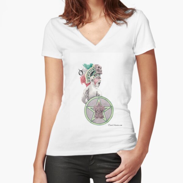 Fitted V-Neck T-Shirt