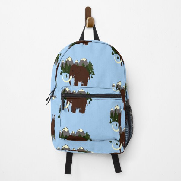 Item preview, Woolly Mammoth - MouNtains, Trees, Evergreen, Blue Skies, Sky, designed and sold by CanisPicta.