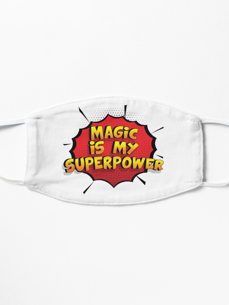 Alternative Ansicht von Magic ist mein Superpower Lustiges Magic Designgeschenk Maske