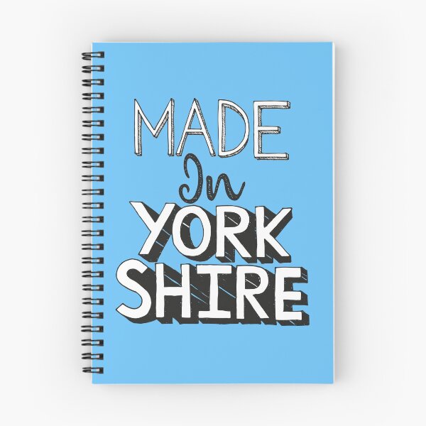 Item preview, Made In Yorkshire Illustration - Blue Print designed and sold by LucyMarieDesign.