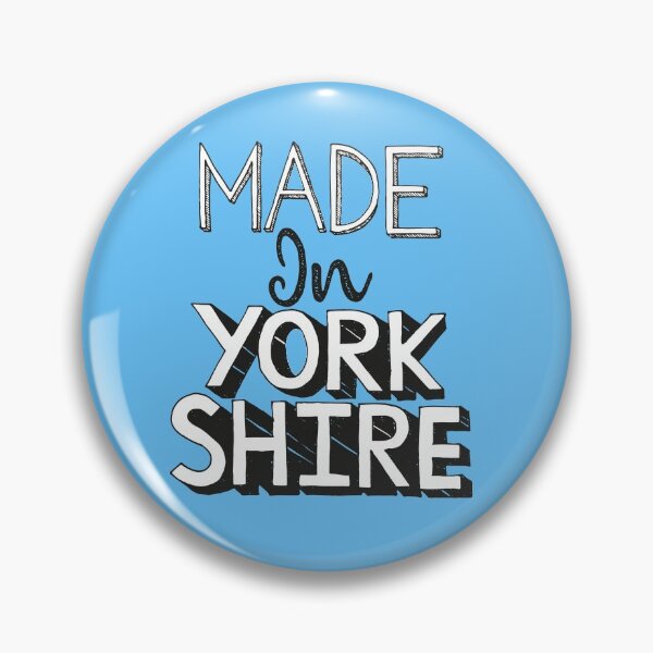 Item preview, Made In Yorkshire Illustration - Blue Print designed and sold by LucyMarieDesign.