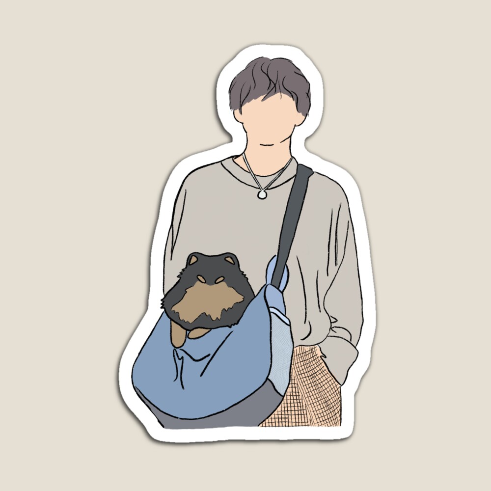 BTS Taehyung + Yeontan Canvas Tote Bag – dreajournals