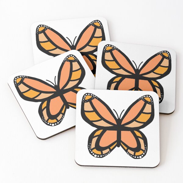 Item preview, orange butterfly  designed and sold by lizzie-simmons.