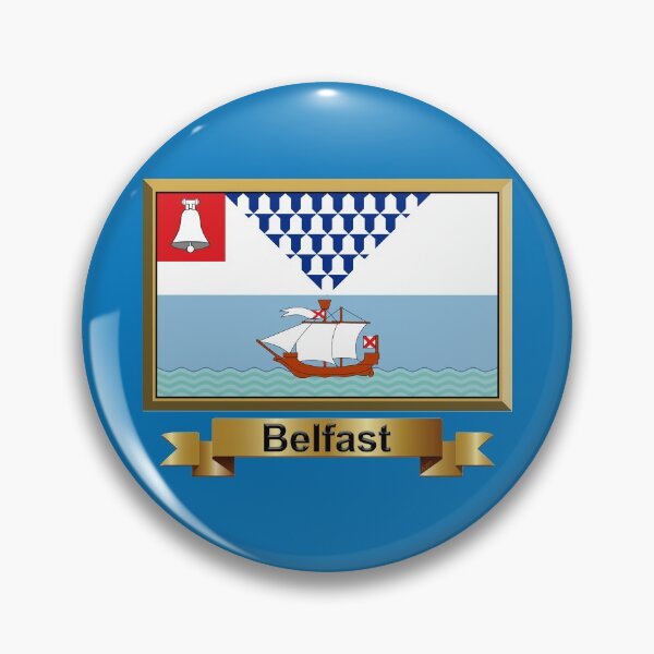 Item preview, Belfast Flag Gifts, Stickers & Products (N) designed and sold by mpodger.