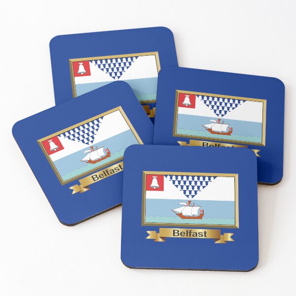 Item preview, Belfast Flag Gifts, Stickers & Products (N) designed and sold by mpodger.