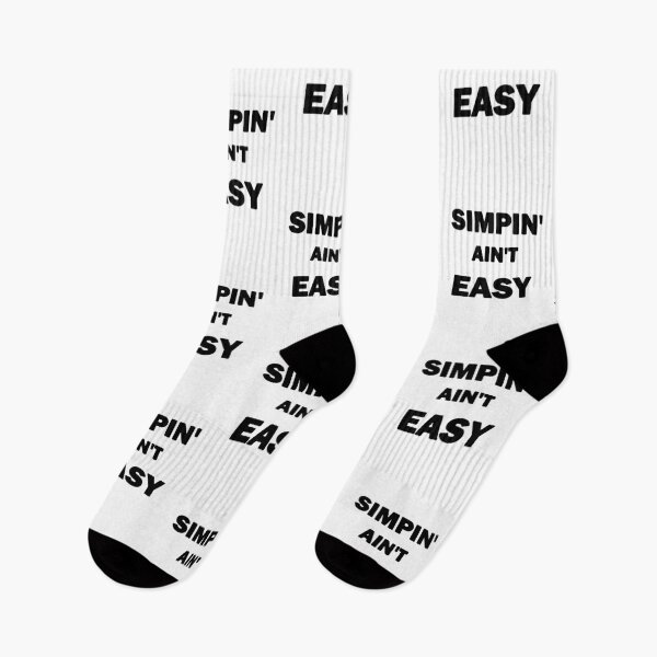Item preview, Simpin' Aint Easy Black designed and sold by bebopboop.