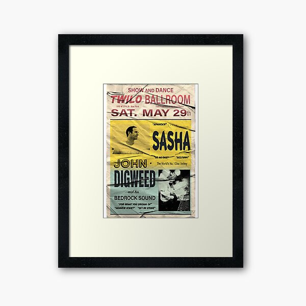 Item preview, Sasha and John Digweed Twilo Retro Poster designed and sold by Lick-Design.
