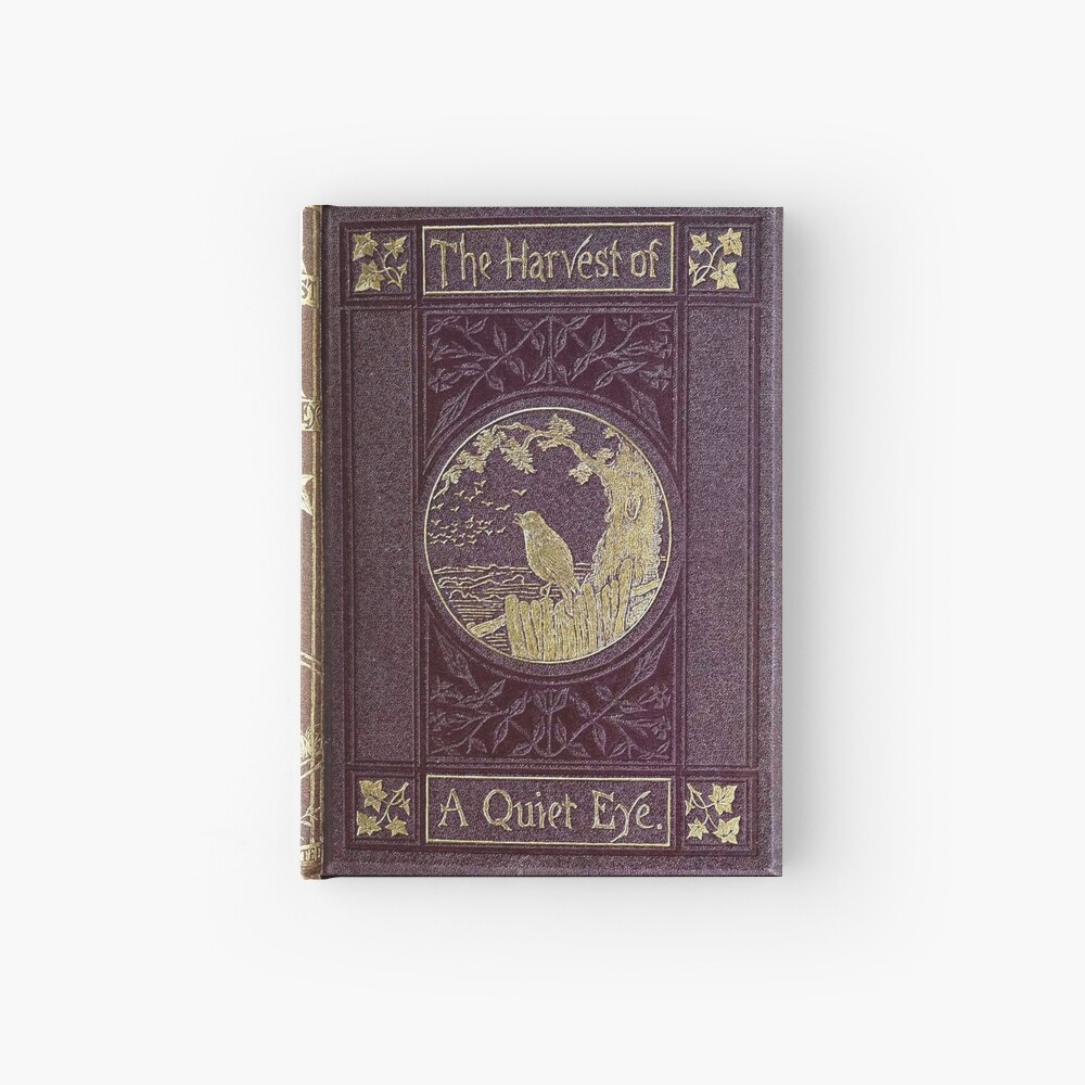 Antique Journal / Spellbook, The Harvest of A Quiet Eye Hardcover Journal