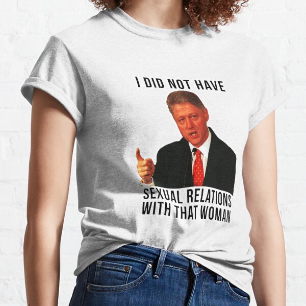 Bill clinton kampagne shirt