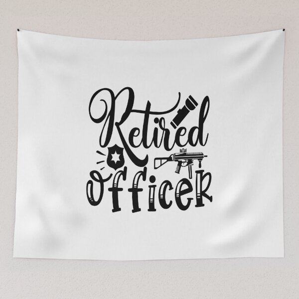 Item preview, Retired Officer: A Funny quote shirt.   designed and sold by fajali master.