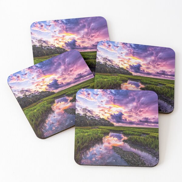 Item preview, Sunrise over the marsh designed and sold by GestaltImagery.